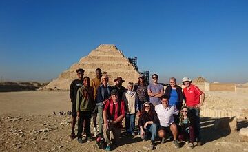 Saqqara and Giza Pyramids